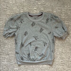 Daniel Rainn Puff Sleeve Knit Top